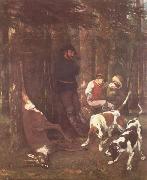 Gustave Courbet Die Beute Germany oil painting artist